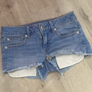 American Eagle super stretch mini shorts